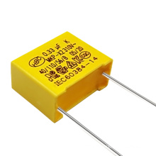 310v x2 capacitor 0.33uf ac mpx/mkp filmcapacitor  X2 684K310VAC P25 metallized polypropylene film anti-interference capacitor